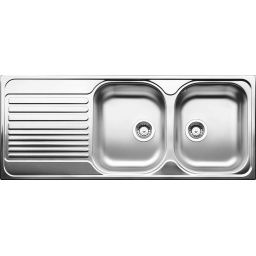 Blanco Tipo 8 S zlewozmywak stalowy 121x50 cm stal mat 511925