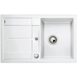 Blanco Metra 45 S zlewozmywak 78x50 cm z Silgranit PuraDur biały 513028