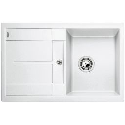 Blanco Metra 45 S zlewozmywak 78x50 cm PuraDur z Silgranit PuraDur biały 513187