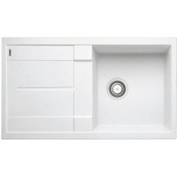 Blanco Metra 5 S zlewozmywak 86x50 cm z Silgranit PuraDur biały 513205