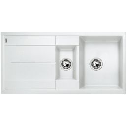 Blanco Metra 6 S zlewozmywak 100x50 cm z Silgranit PuraDur biały 513223