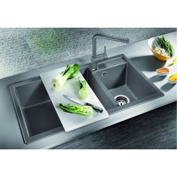 Blanco Metra 9 zlewozmywak 86x50 cm z Silgranit PuraDur szarość skały 518886