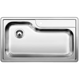 Blanco Plenta zlewozmywak stalowy 86x50 cm stal szczotkowana 514029