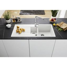 Blanco Zia 6 S zlewozmywak 100x50 cm Silgranit biały 514734