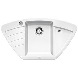 Blanco Zia 9 E zlewozmywak 93x51 cm Silgranit biały 514750