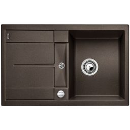 Blanco Metra 45 S zlewozmywak 78x50 cm z Silgranit PuraDur kawowy 515038