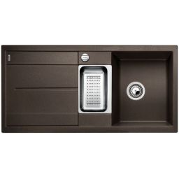 Blanco Metra 6 S zlewozmywak 100x50 cm z Silgranit PuraDur kawowy 515045