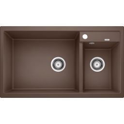 Blanco Metra 9 zlewozmywak 86x50 cm z Silgranit PuraDur kawowy 515050