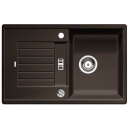 Blanco Zia 45 S zlewozmywak 78x50 cm Silgranit kawowy 515069