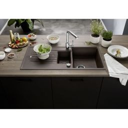 Blanco Zia 6 S zlewozmywak 100x50 cm Silgranit kawowy 515071