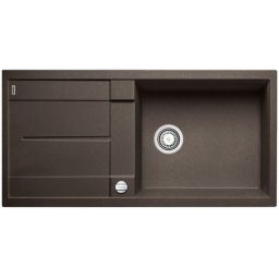 Blanco Metra XL 6 S zlewozmywak 100x50 cm z Silgranit PuraDur kawowy 515287