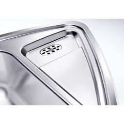 Blanco Lantos 9 E-IF zlewozmywak stalowy 93x51 cm stal szczotkowana 516277