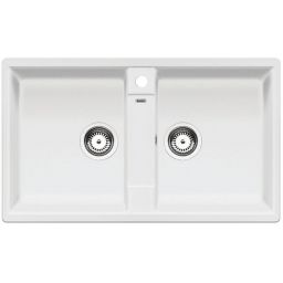 Blanco Zia 9 zlewozmywak 86x50 cm z Silgranit PuraDur biały 516678