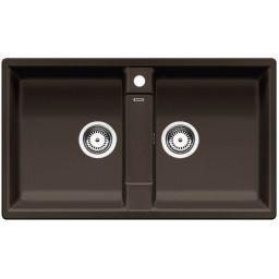 Blanco Zia 9 zlewozmywak 86x50 cm Silgranit kawowy 516683