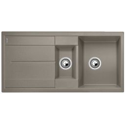 Blanco Metra 6 S zlewozmywak 100x50 cm z Silgranit PuraDur tartufo 517355