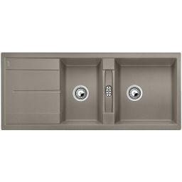 Blanco Metra 8 S zlewozmywak 116x50 cm z Silgranit PuraDur tartufo 517357