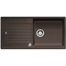 Blanco Zia XL 6 S zlewozmywak 100x50 cm Silgranit kawowy 517567