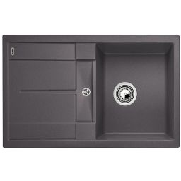 Blanco Metra 45 S zlewozmywak 78x50 cm PuraDur z Silgranit PuraDur szarość skały 518869