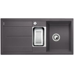 Blanco Metra 6 S zlewozmywak 100x50 cm z Silgranit PuraDur szarość skały 518877