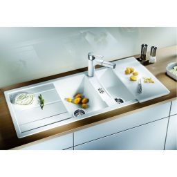 Blanco Metra 8 S zlewozmywak 116x50 cm z Silgranit PuraDur szarość skały 518884