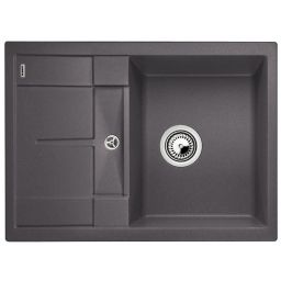 Blanco Metra 45 S Compact zlewozmywak 68x50 cm Silgranit PuraDur szarość skały 519562