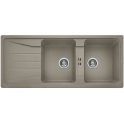 Blanco Sona 8 S zlewozmywak 116x50 cm z Silgranit PuraDur tartufo 519705