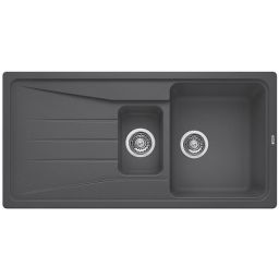 Blanco Sona 6 S zlewozmywak 100x50 cm z Silgranit PuraDur szarość skały 519853