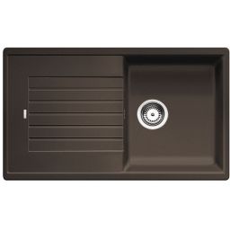 Blanco Zia 5 S zlewozmywak 86x50 cm z Silgranit PuraDur kawowy 520519