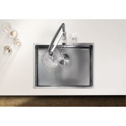 Blanco Claron 550-IF zlewozmywak stalowy 59x44 cm stal polerowana 521578