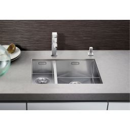 Blanco Zerox 340/180-U zlewozmywak stalowy 58,5x44 cm stal 521614