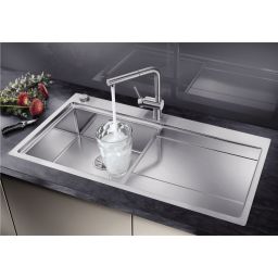 Blanco Divon II 5 S-IF zlewozmywak stalowy 100x51 cm lewy stal polerowana 521659