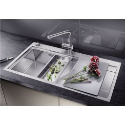 Blanco Divon II 5 S-IF zlewozmywak stalowy 100x51 cm lewy stal polerowana 521659