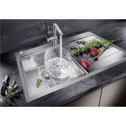 Blanco Divon II 5 S-IF zlewozmywak stalowy 100x51 cm lewy stal polerowana 521659