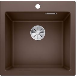 Blanco Pleon 5 zlewozmywak 51,5x51 cm z Silgranit PuraDur kawowy 521677