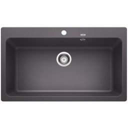 Blanco Naya XL 9 zlewozmywak 86x51 cm z Silgranit PuraDur szarość skały 521813