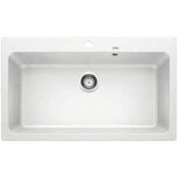 Blanco Naya XL 9 zlewozmywak 86x51 cm z Silgranit PuraDur biały 521816