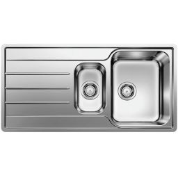 Blanco Lemis 6 S-IF zlewozmywak stalowy 100x50 cm stal szczotkowana 523032