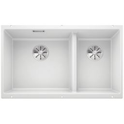 Blanco Subline 430/270-U zlewozmywak granitowy 72,5x40 cm biały 523155