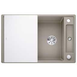 Blanco Axia III 45 S zlewozmywak 78x51 cm z Silgranit PuraDur ze szklaną deską tartufo 523190