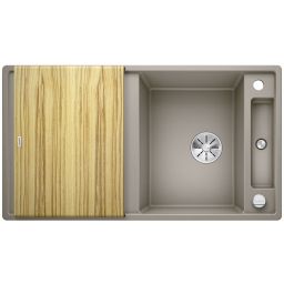 Blanco Axia III 5 S zlewozmywak 91,5x51 cm z Silgranit PuraDur tartufo 523212