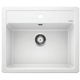 Blanco Legra 6 zlewozmywak 58,5x50 cm z Silgranit biały 523334