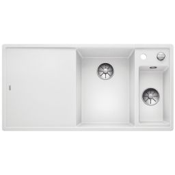 Blanco Axia III 6 S zlewozmywak 100x51 cm z Silgranit PuraDur prawy biały 523466