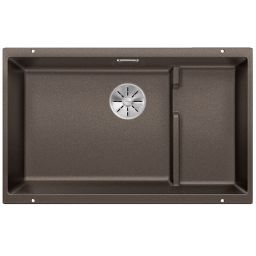Blanco Subline 700-U Level zlewozmywak granitowy 70x40 cm brązowy 523547