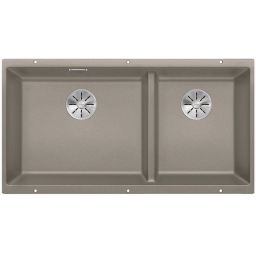 Blanco Subline 480/320-U zlewozmywak granitowy 82,5x40 cm brązowy 523591