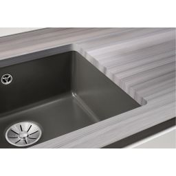 Blanco Subline 375-U zlewozmywak ceramiczny 45,6x41,4 cm czarny 523732