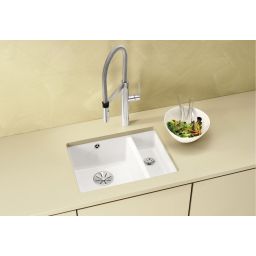 Blanco Subline 350/150-U zlewozmywak ceramiczny 56,7x45,6 cm biały 523741