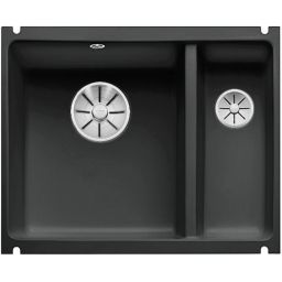 Blanco Subline 350/150-U zlewozmywak ceramiczny 56,7x45,6 cm czarny 523747
