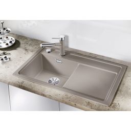 Blanco Zenar 45 S zlewozmywak 86x51 cm z Silgranit PuraDur lewy tartufo 523859