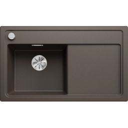 Blanco Zenar 45 S zlewozmywak 86x51 cm z Silgranit PuraDur lewy kawowy 523861
