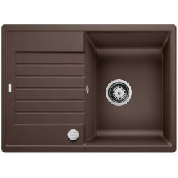 Blanco Zia 45 S Compact zlewozmywak 68x50 cm z Silgranit PuraDur kawowy 524720